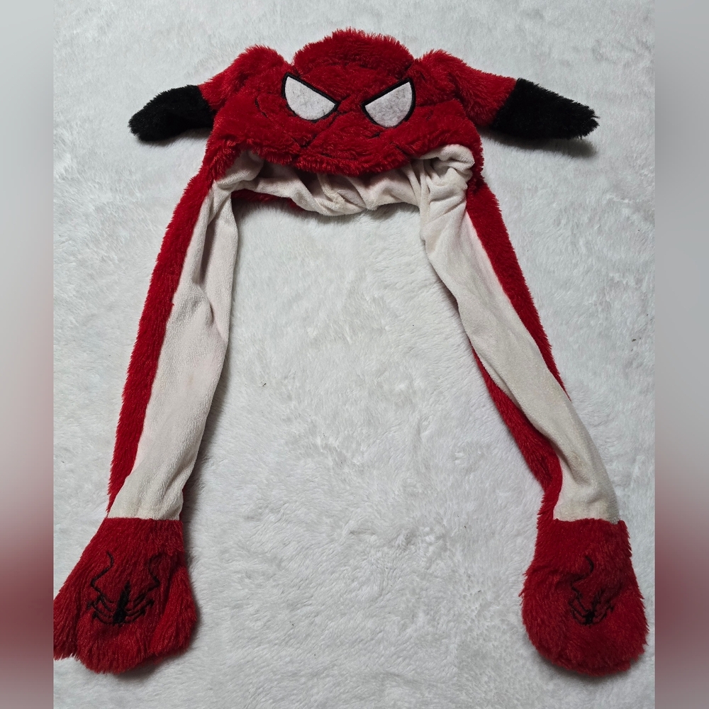 Spiderman Hat Flip Flop Ear Spider Man Beanie
